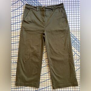 Everlane Croped Wide Leg Pant - Size 16